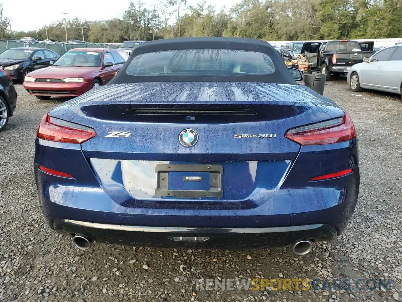 6 fotografías del automóvil dañado WBAHF3C08LWW61434 BMW Z4 2020