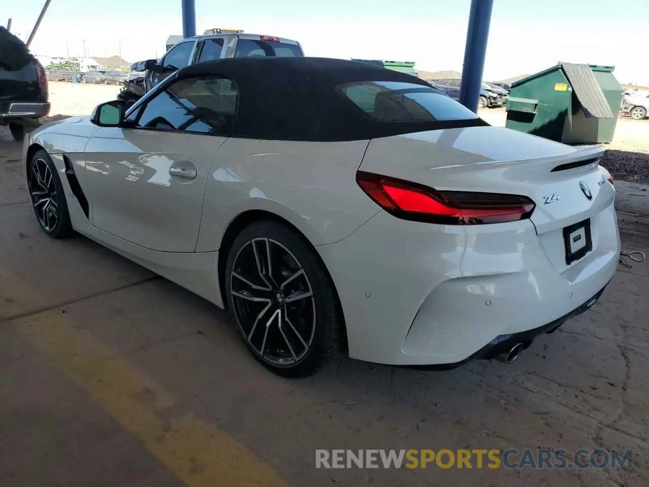 2 fotografías del automóvil dañado WBAHF3C0XLWW60530 BMW Z4 2020