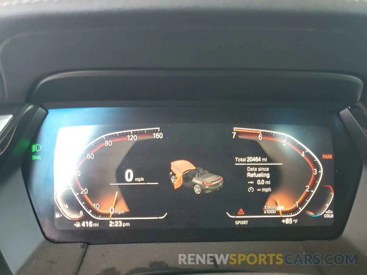 9 fotografías del automóvil dañado WBAHF3C0XLWW60530 BMW Z4 2020
