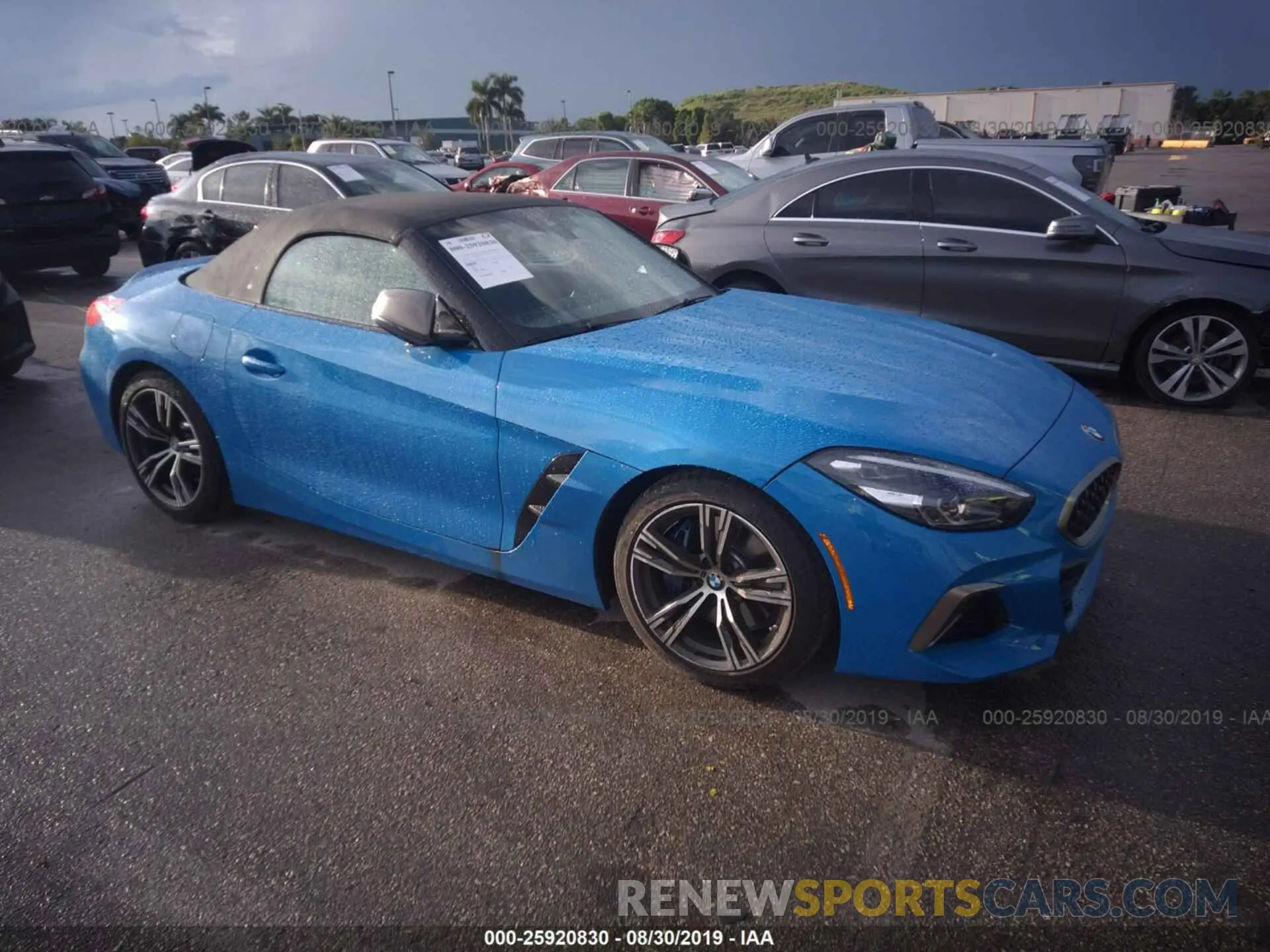 1 fotografías del automóvil dañado WBAHF9C05LWW38499 BMW Z4 2020