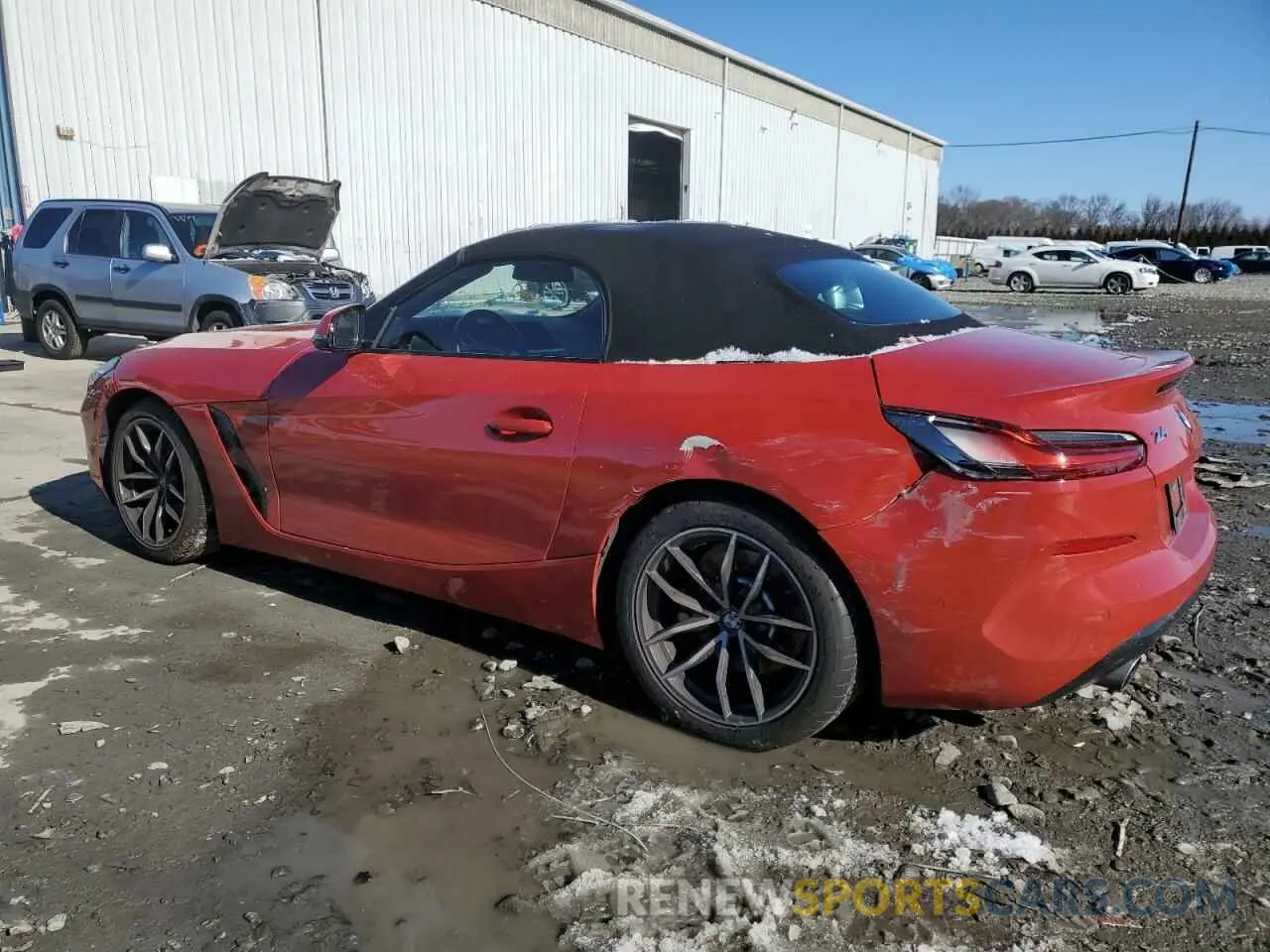 2 fotografías del automóvil dañado WBAHF3C05MWX36897 BMW Z4 2021