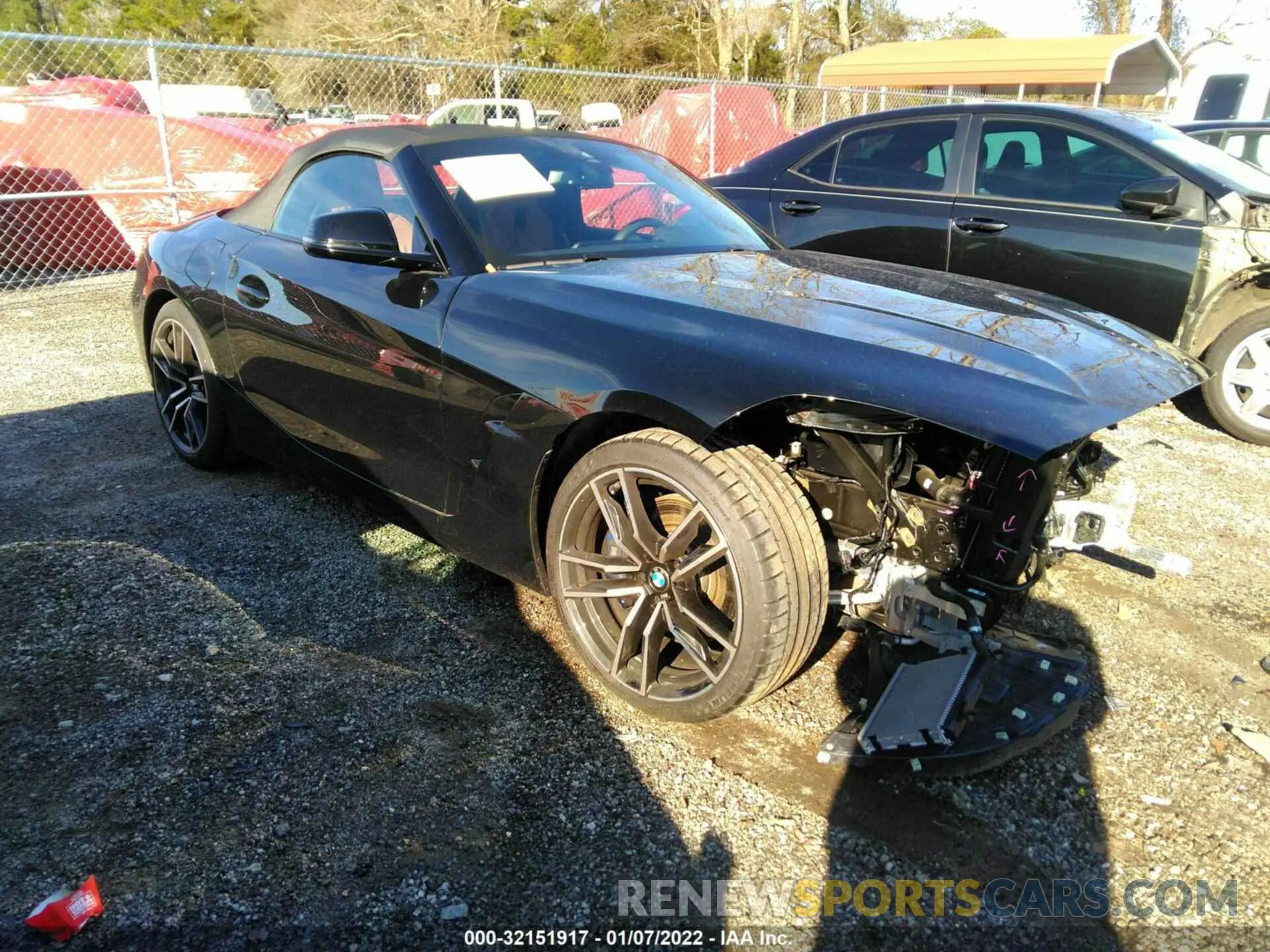 1 fotografías del automóvil dañado WBAHF3C07NWX40693 BMW Z4 2022