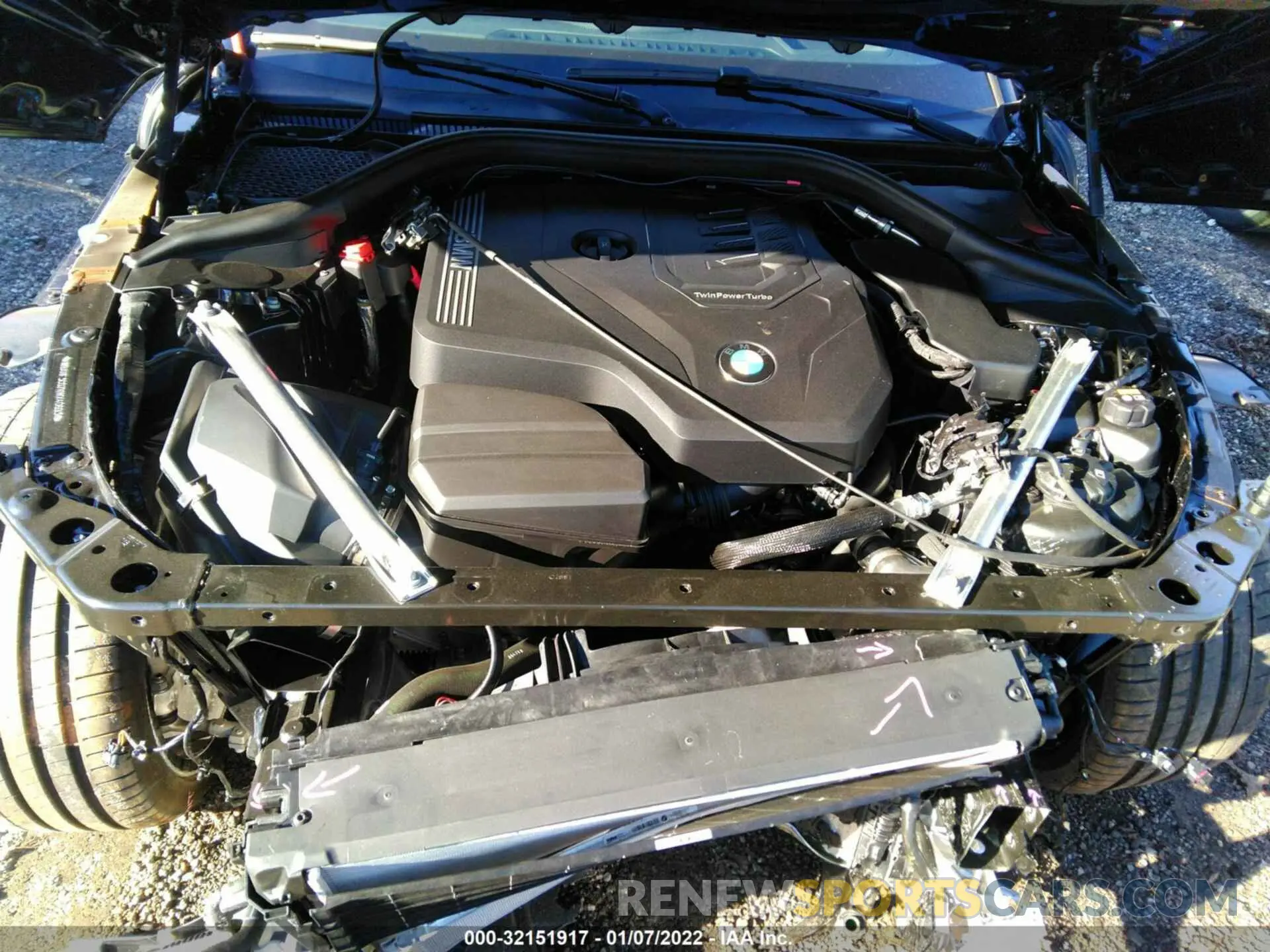 10 fotografías del automóvil dañado WBAHF3C07NWX40693 BMW Z4 2022