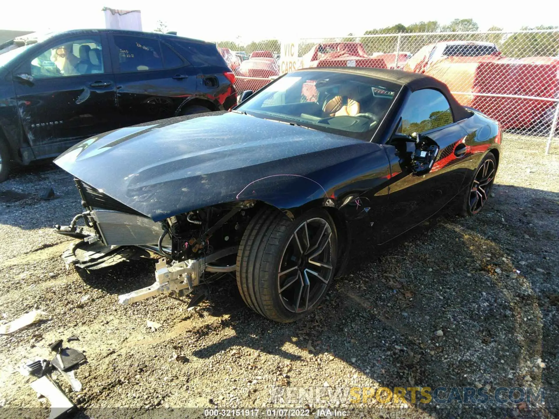 2 fotografías del automóvil dañado WBAHF3C07NWX40693 BMW Z4 2022