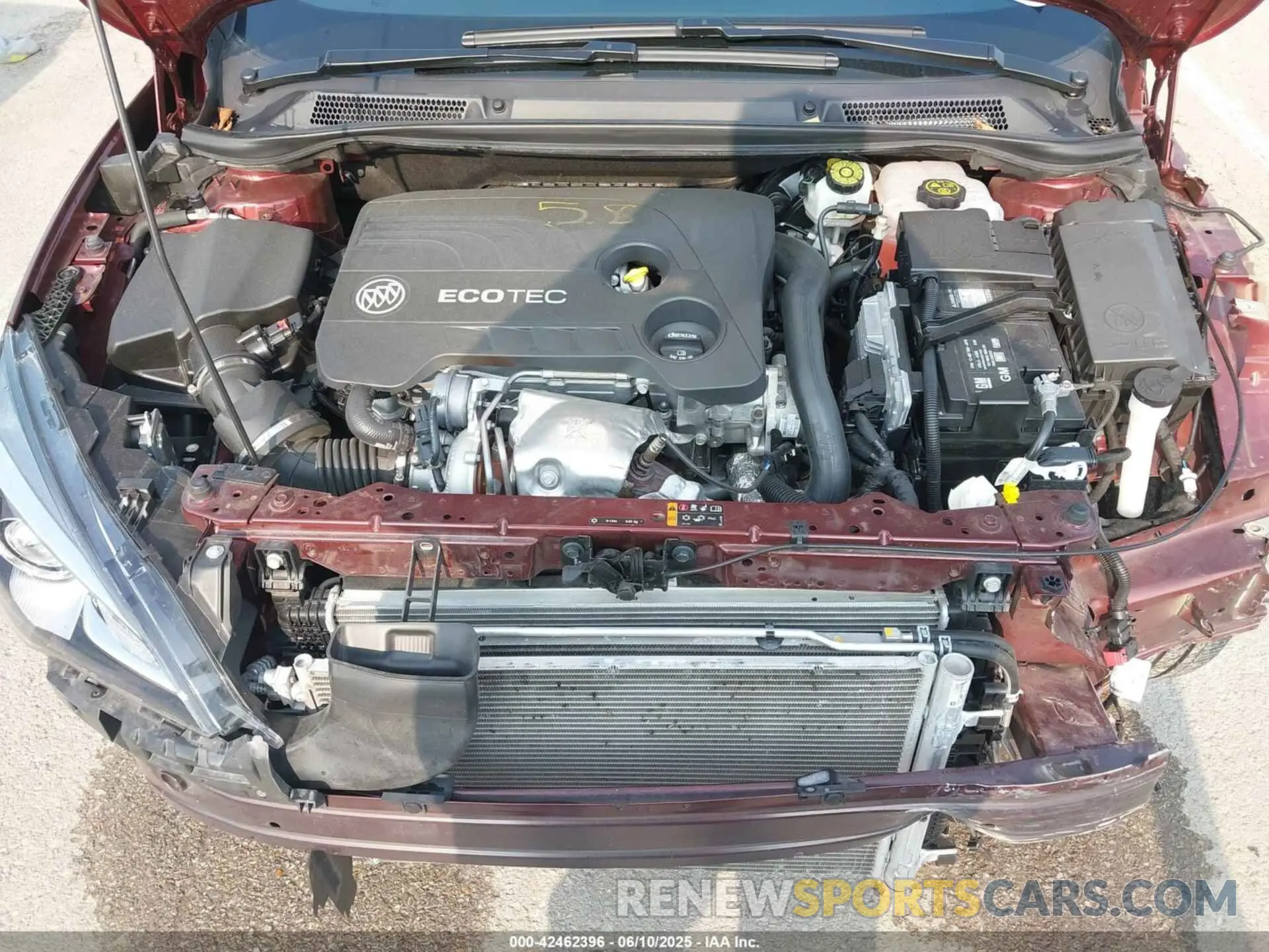 10 fotografías del automóvil dañado W04WH3N56KG317827 BUICK CASCADA 2019