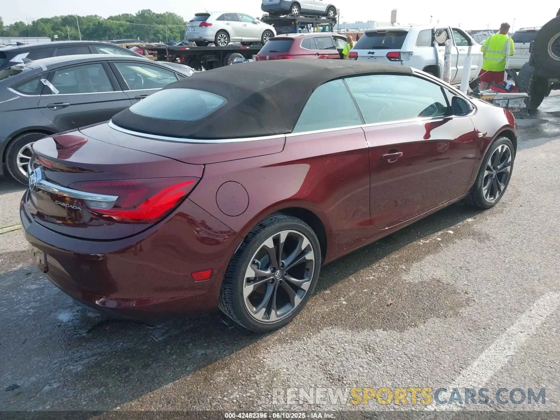 4 fotografías del automóvil dañado W04WH3N56KG317827 BUICK CASCADA 2019