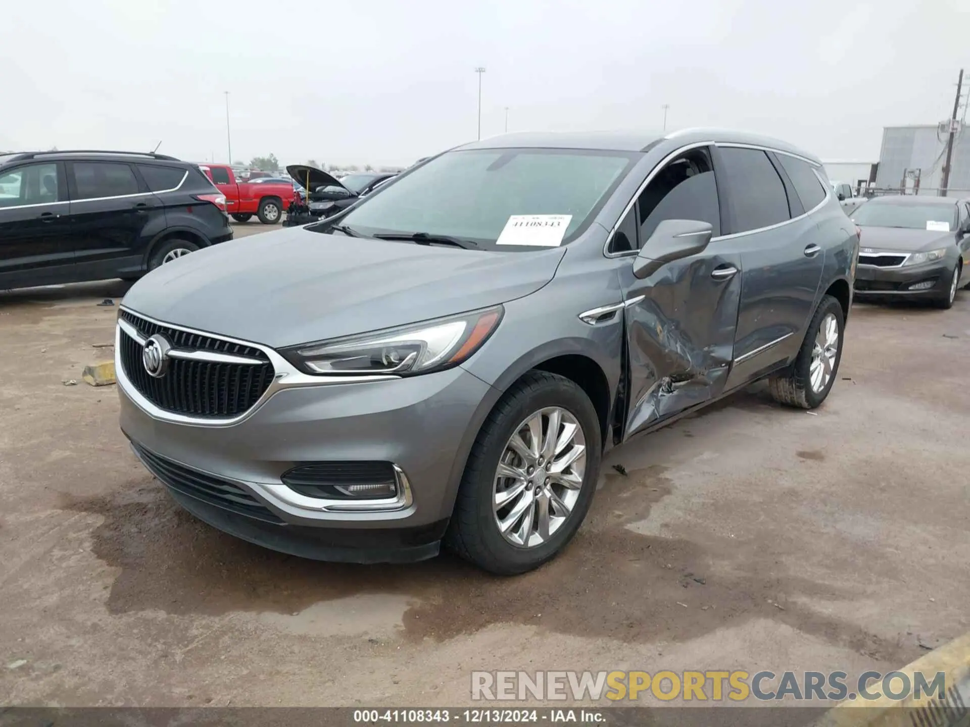 2 fotografías del automóvil dañado 5GAERBKW0KJ125913 BUICK ENCLAVE 2019
