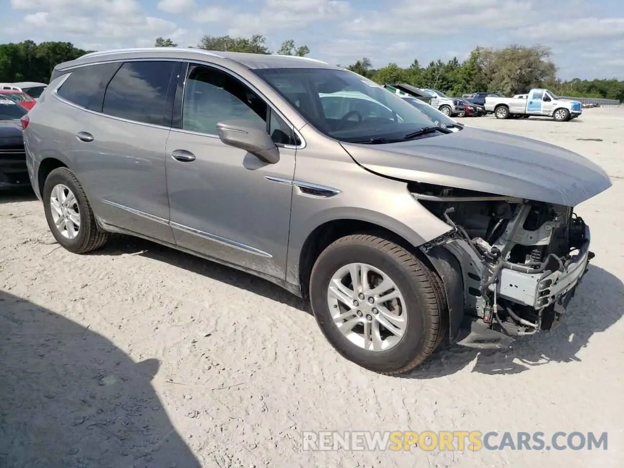 4 fotografías del automóvil dañado 5GAERBKW2KJ232672 BUICK ENCLAVE 2019