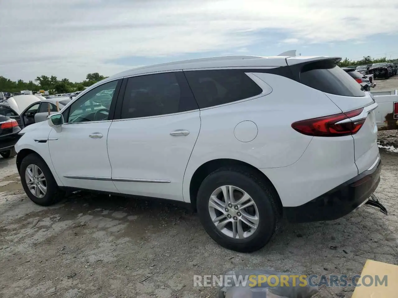 2 fotografías del automóvil dañado 5GAERBKW4KJ243656 BUICK ENCLAVE 2019