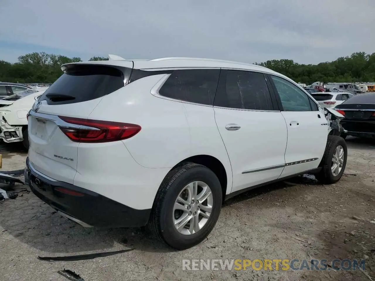 3 fotografías del automóvil dañado 5GAERBKW4KJ243656 BUICK ENCLAVE 2019