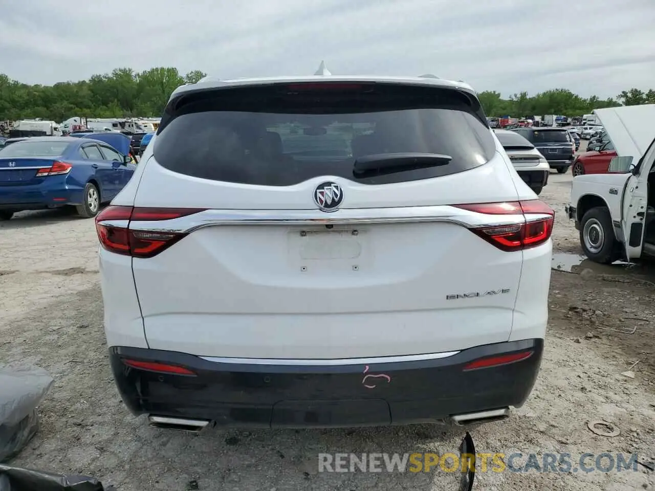6 fotografías del automóvil dañado 5GAERBKW4KJ243656 BUICK ENCLAVE 2019