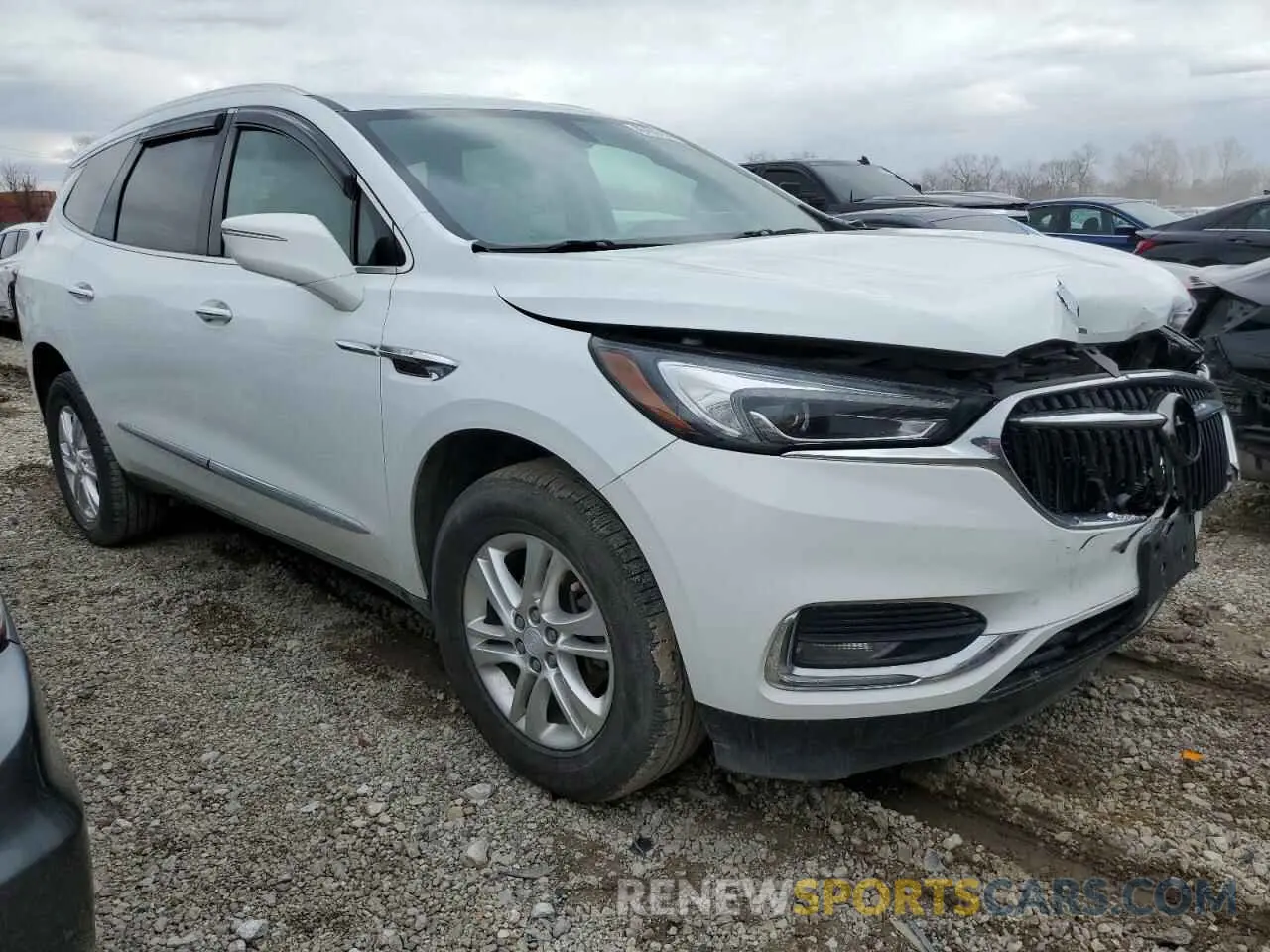 4 fotografías del automóvil dañado 5GAERBKW5KJ218183 BUICK ENCLAVE 2019