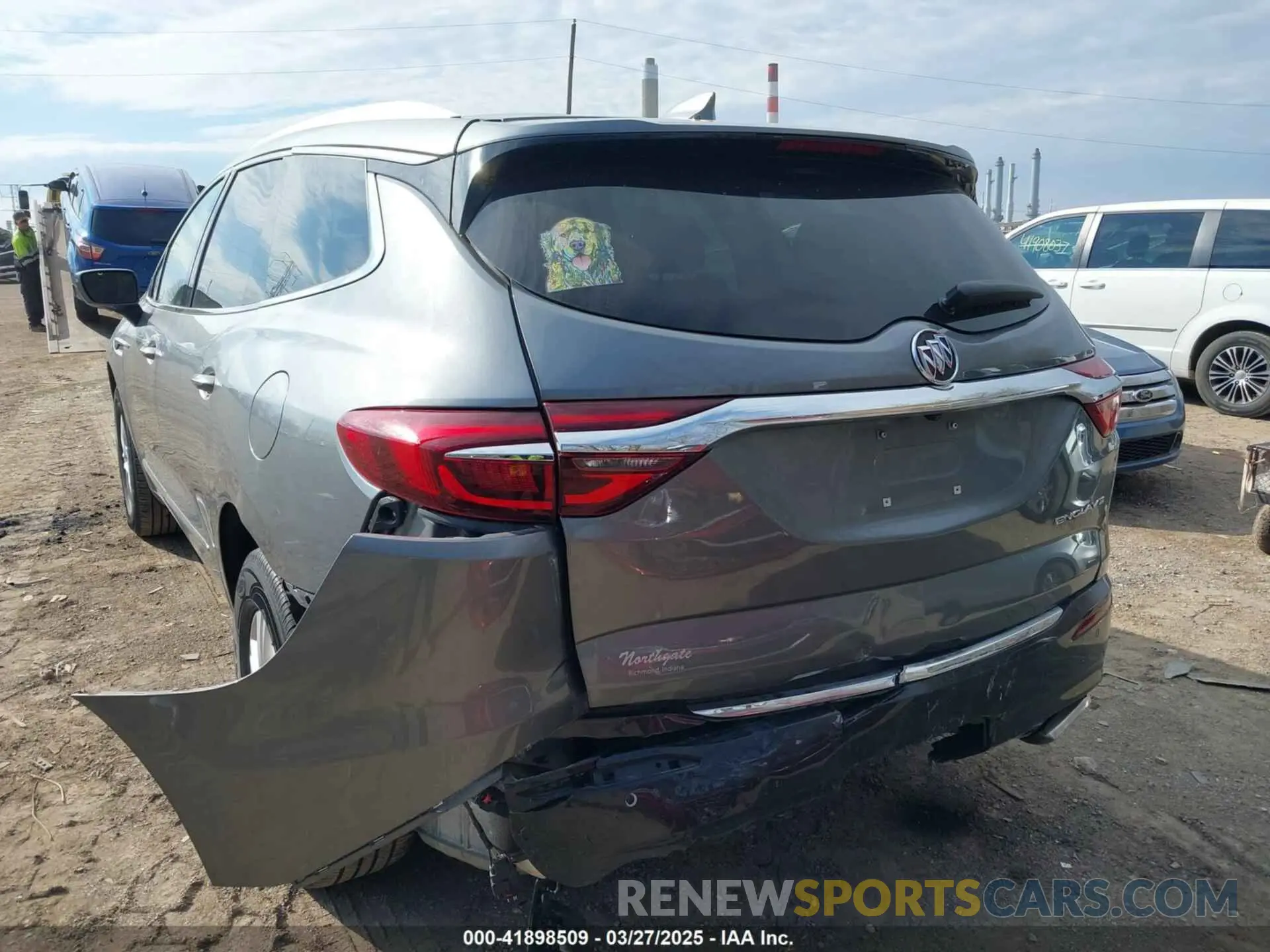3 fotografías del automóvil dañado 5GAERBKW6KJ169690 BUICK ENCLAVE 2019