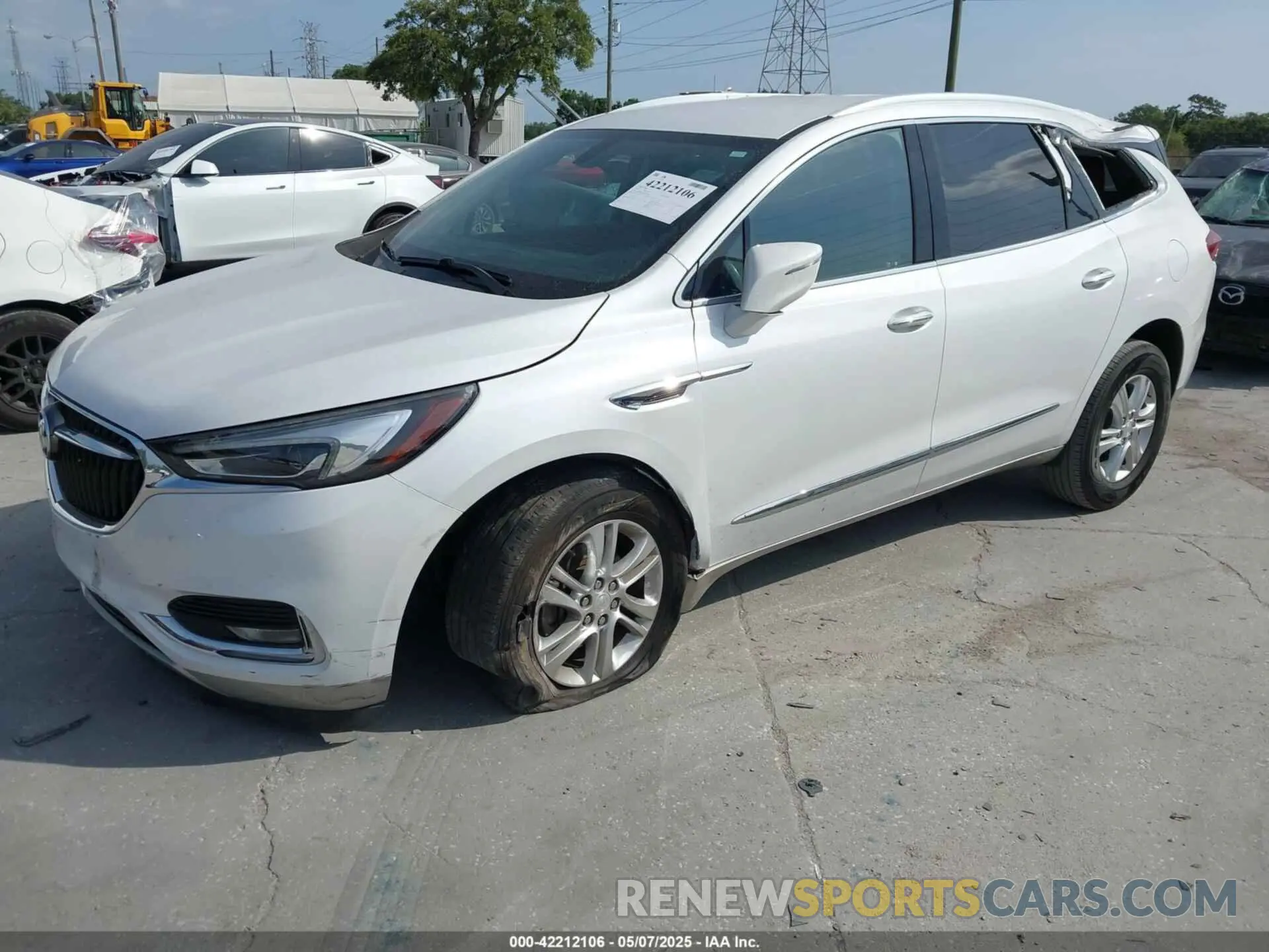 2 fotografías del automóvil dañado 5GAERBKW6KJ303162 BUICK ENCLAVE 2019