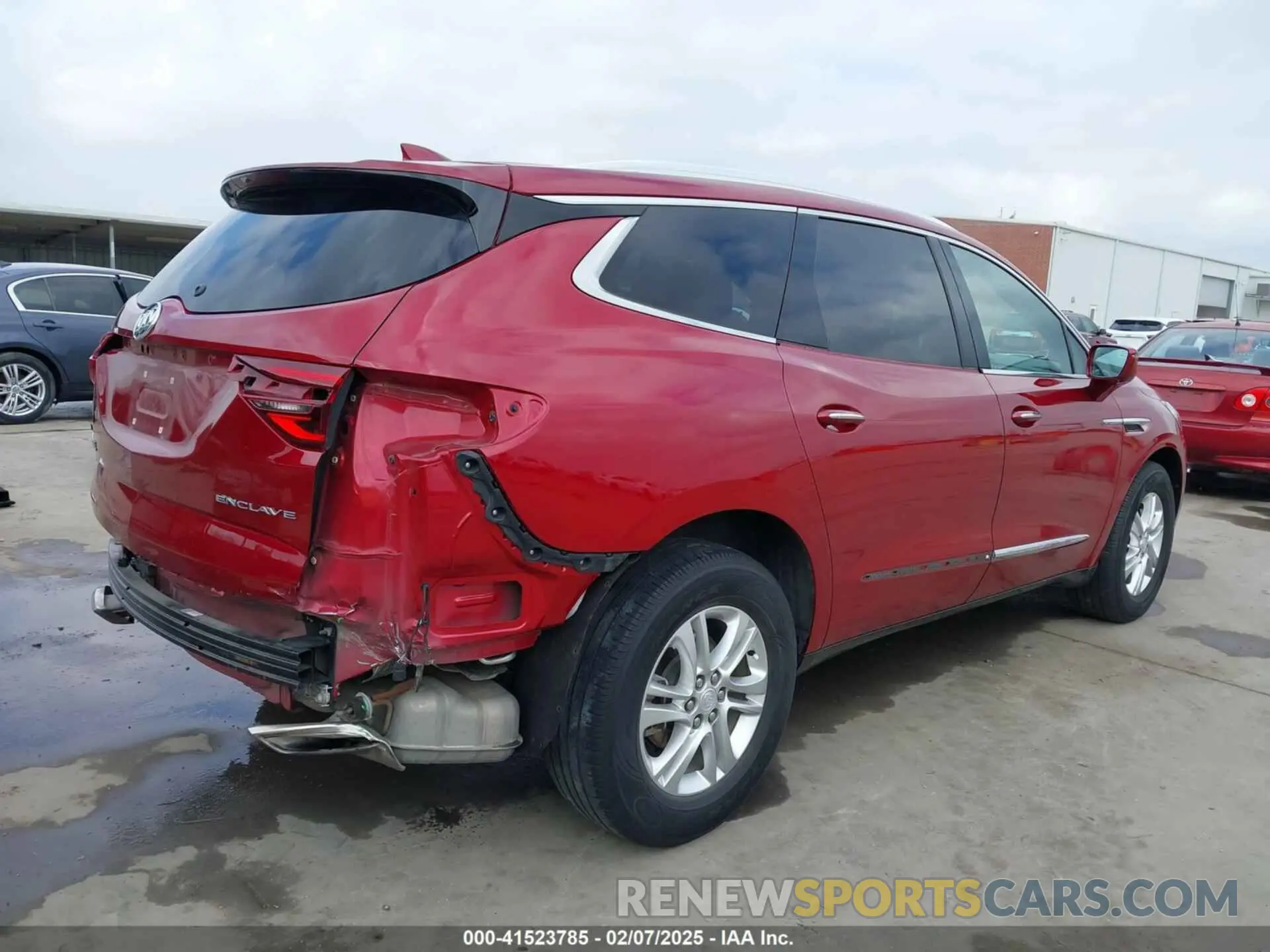4 fotografías del automóvil dañado 5GAERBKW7KJ172825 BUICK ENCLAVE 2019
