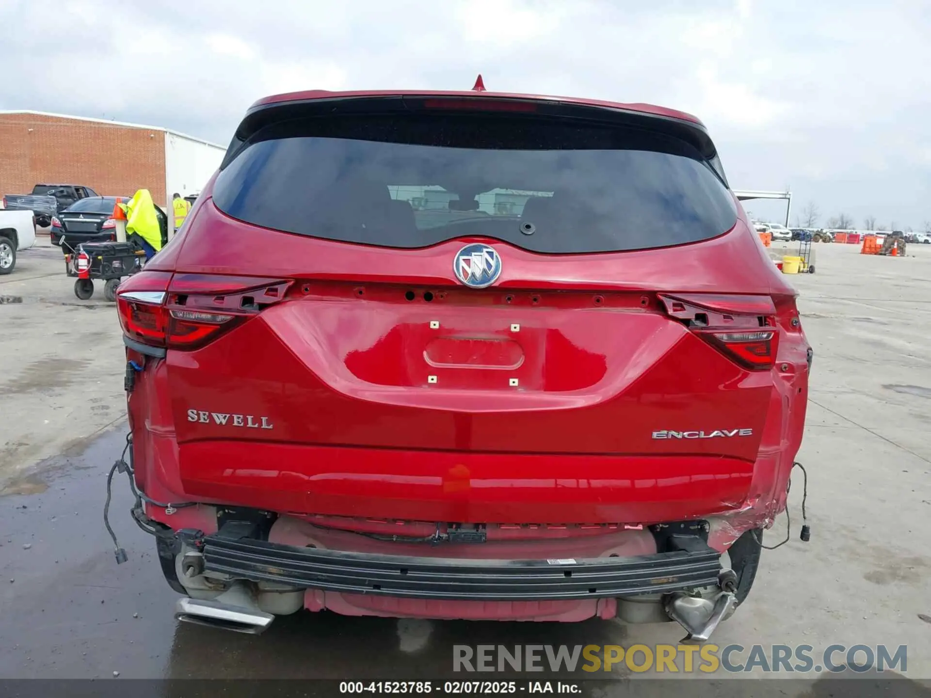 6 fotografías del automóvil dañado 5GAERBKW7KJ172825 BUICK ENCLAVE 2019