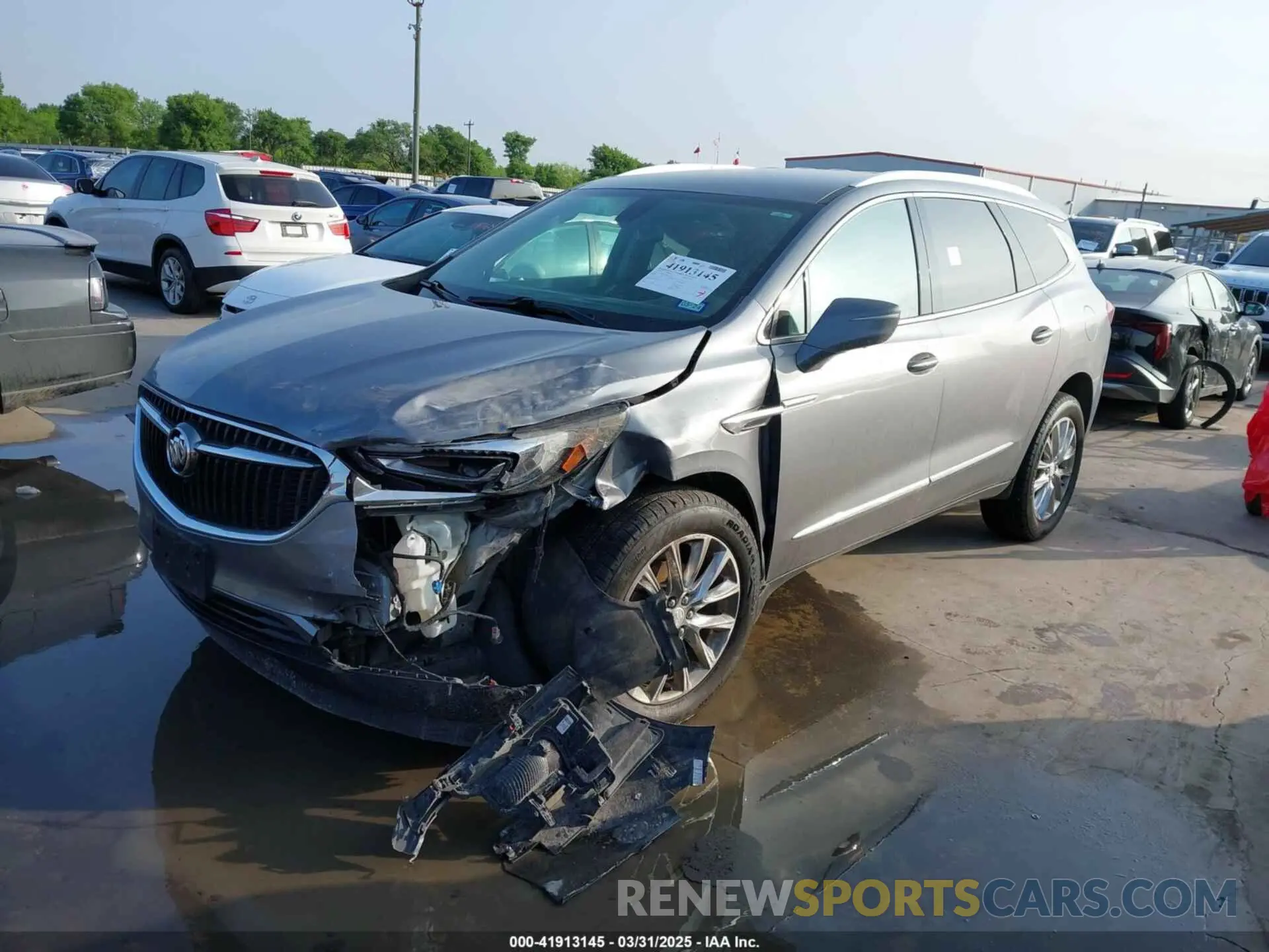 2 fotografías del automóvil dañado 5GAERBKWXKJ265757 BUICK ENCLAVE 2019