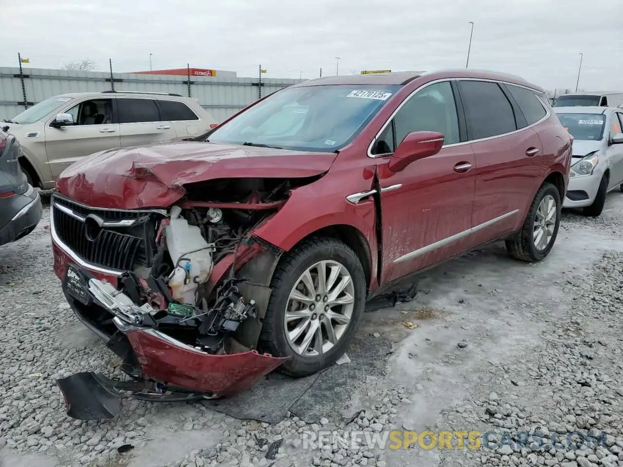 1 fotografías del automóvil dañado 5GAERCKW2KJ275785 BUICK ENCLAVE 2019