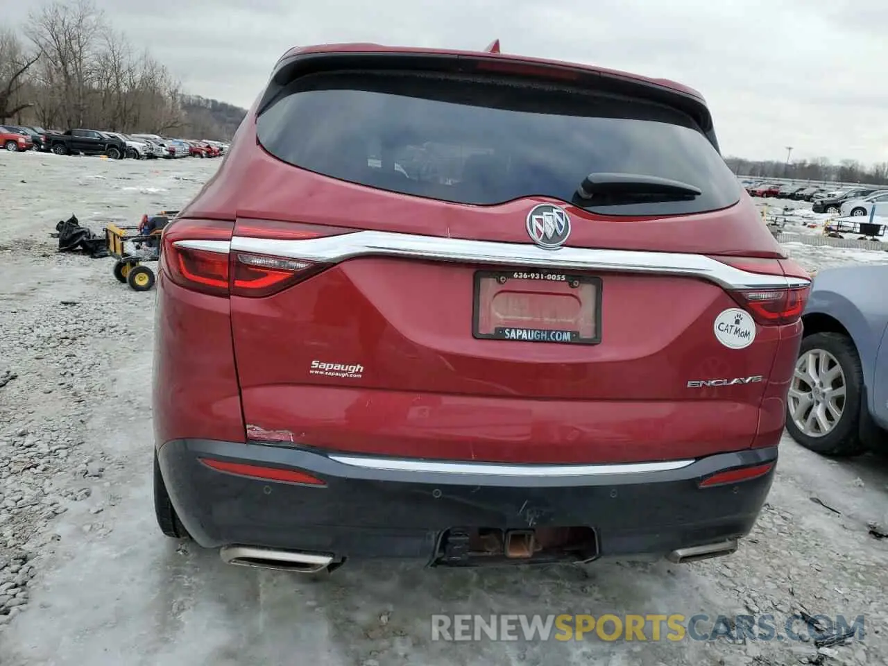 6 fotografías del automóvil dañado 5GAERCKW2KJ275785 BUICK ENCLAVE 2019