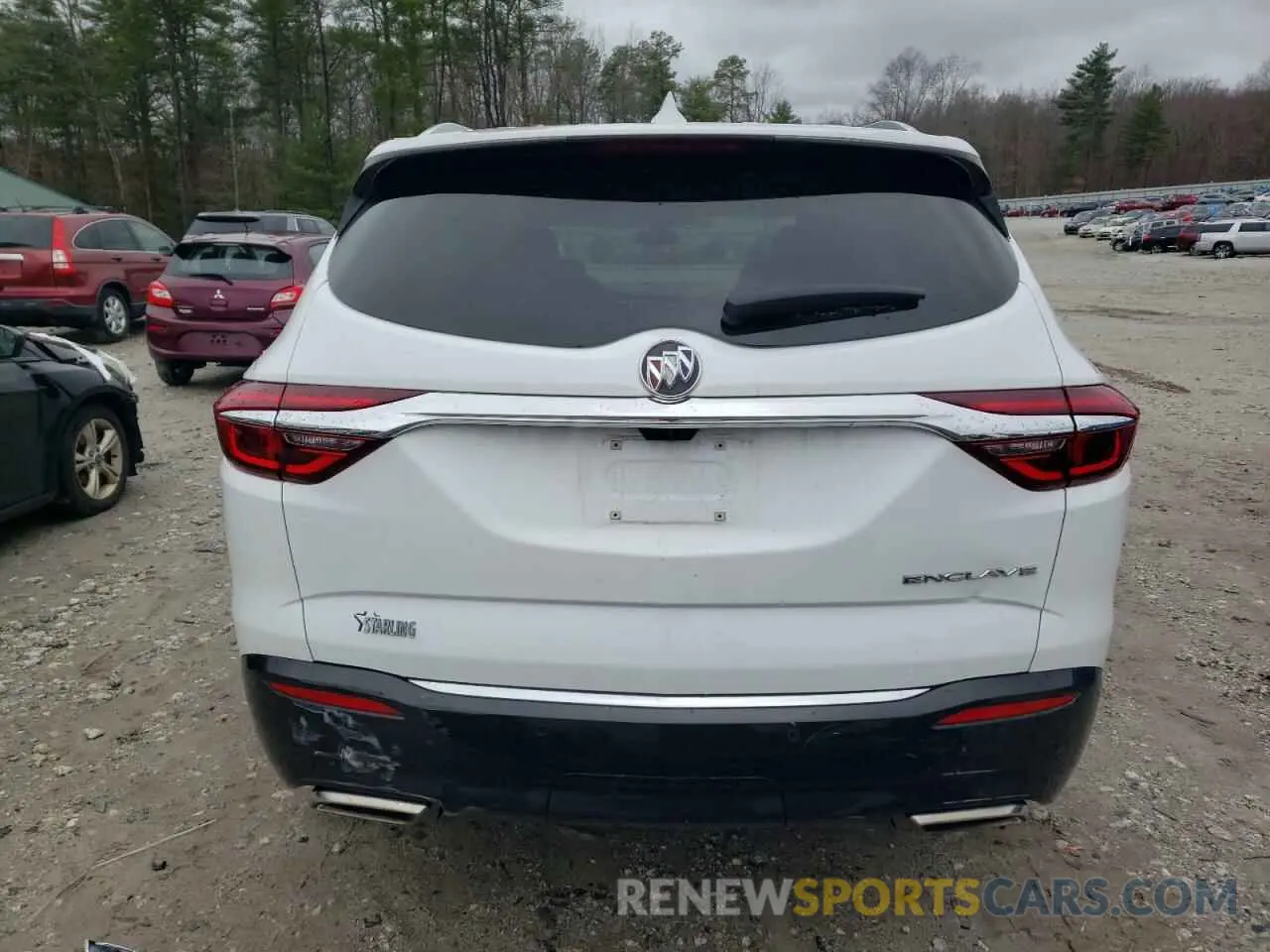 6 fotografías del automóvil dañado 5GAERCKW5KJ309833 BUICK ENCLAVE 2019