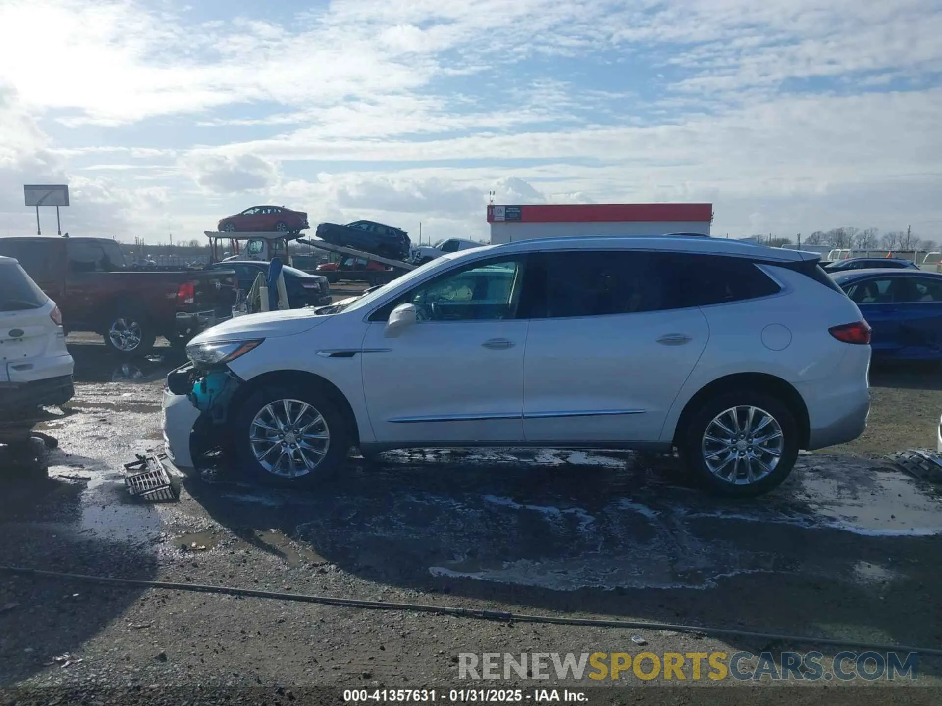 14 fotografías del automóvil dañado 5GAERCKW7KJ147591 BUICK ENCLAVE 2019