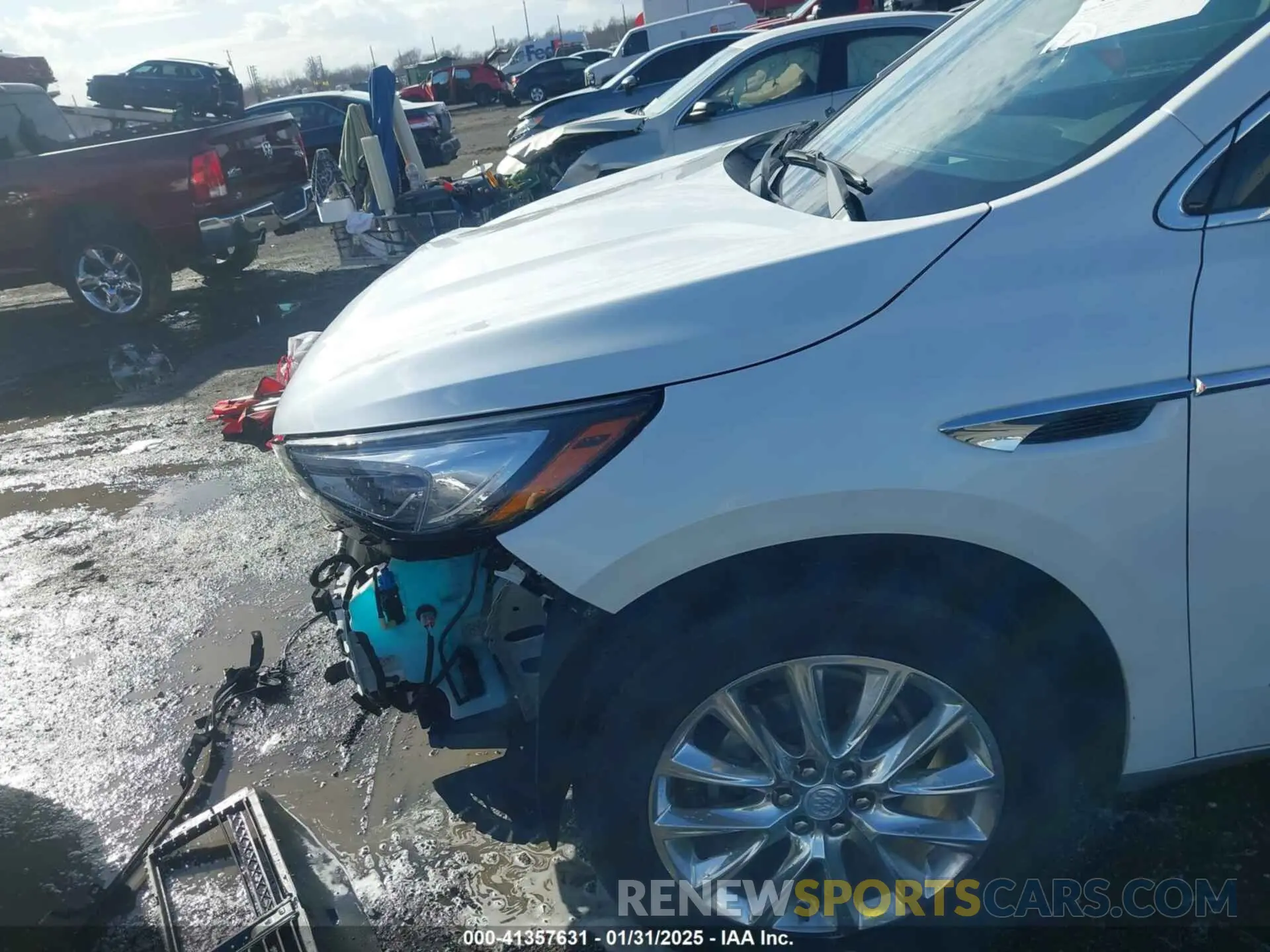 17 fotografías del automóvil dañado 5GAERCKW7KJ147591 BUICK ENCLAVE 2019
