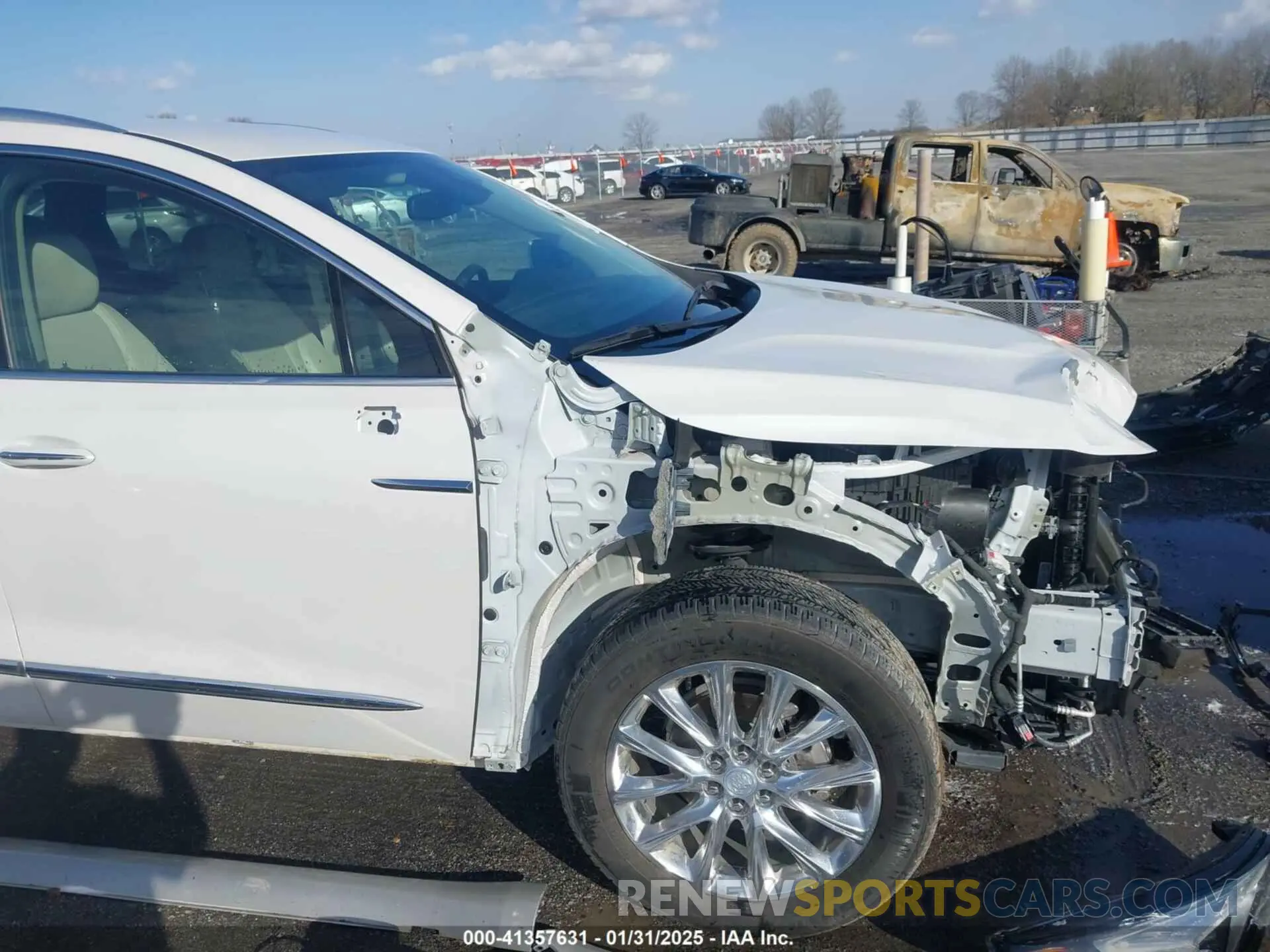 18 fotografías del automóvil dañado 5GAERCKW7KJ147591 BUICK ENCLAVE 2019