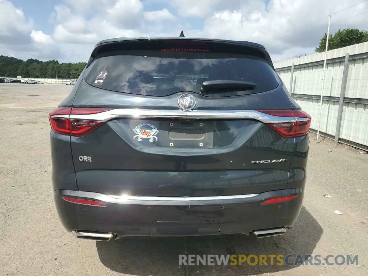 6 fotografías del automóvil dañado 5GAERDKW6KJ200688 BUICK ENCLAVE 2019