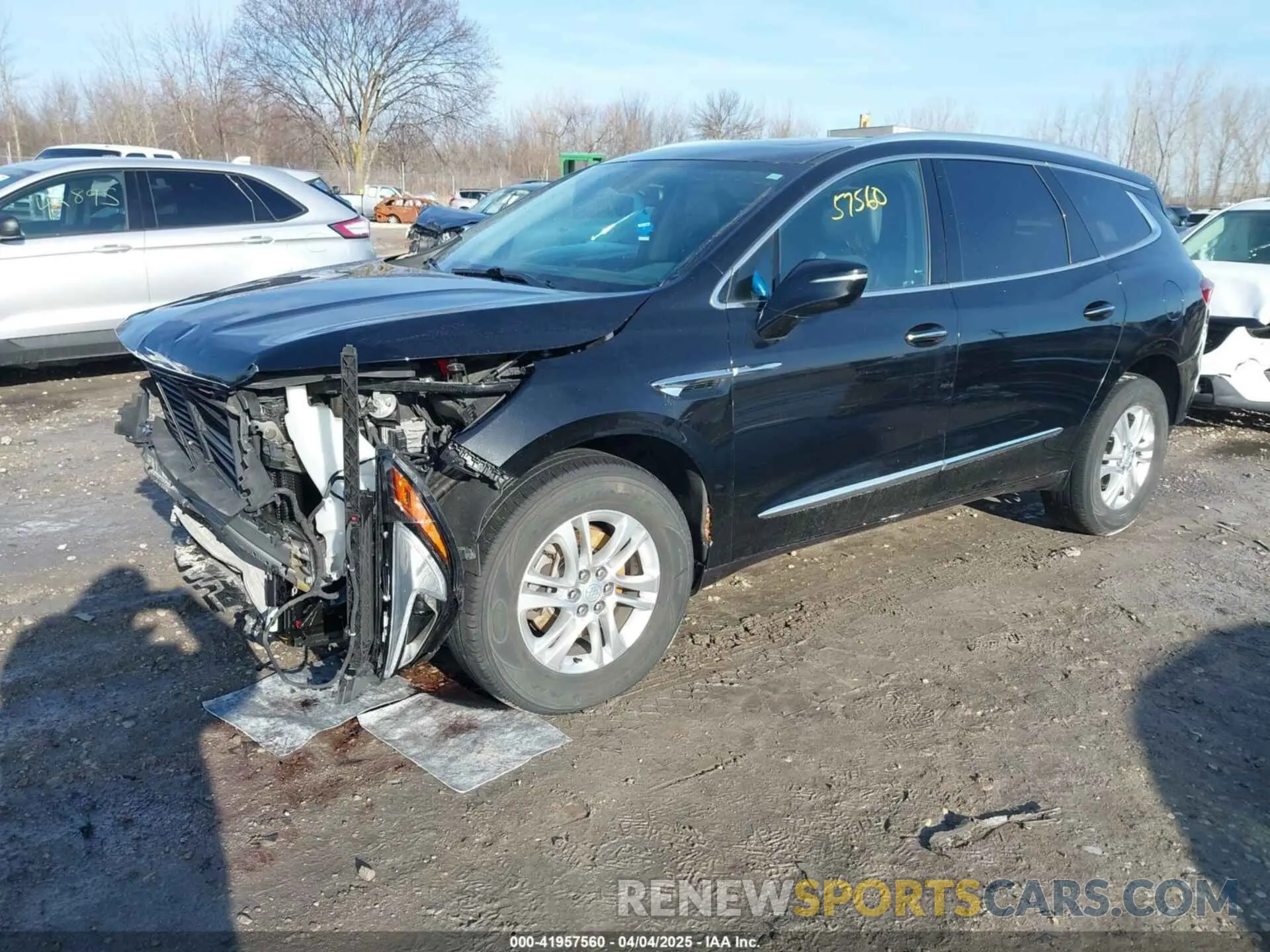 2 fotografías del automóvil dañado 5GAEVAKW1KJ290861 BUICK ENCLAVE 2019