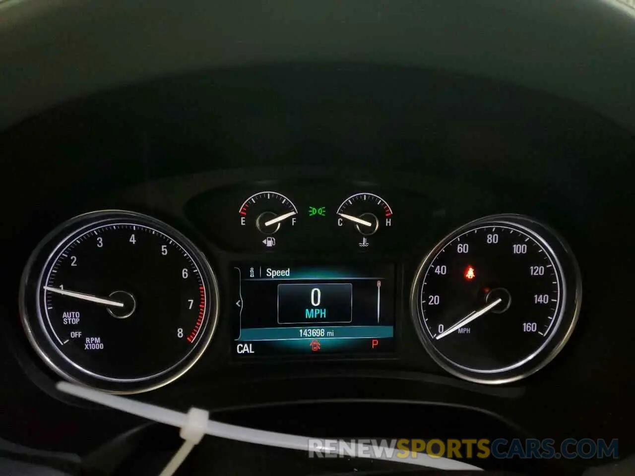 9 fotografías del automóvil dañado 5GAEVAKW6KJ161465 BUICK ENCLAVE 2019
