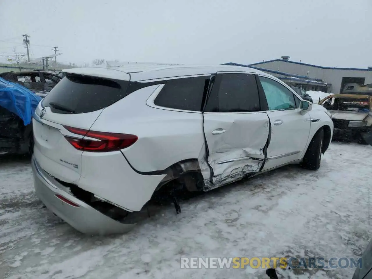 3 fotografías del automóvil dañado 5GAEVAKW8KJ112297 BUICK ENCLAVE 2019