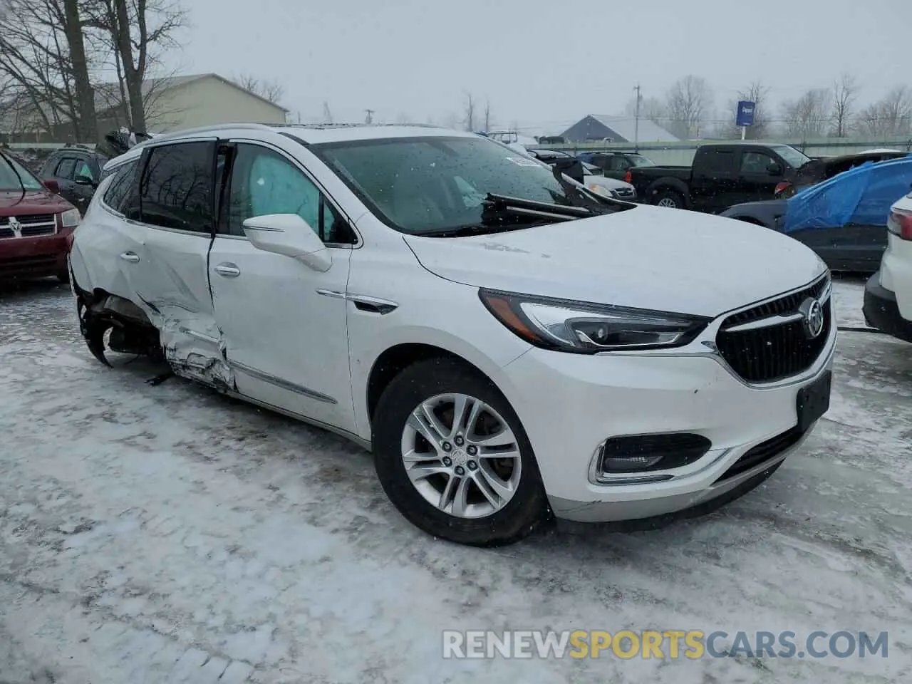 4 fotografías del automóvil dañado 5GAEVAKW8KJ112297 BUICK ENCLAVE 2019