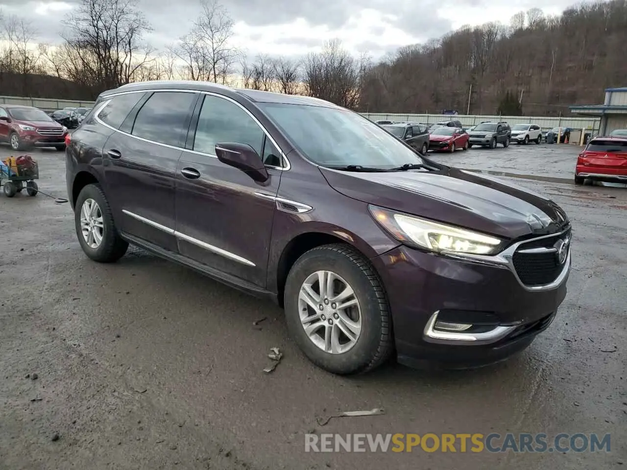 4 fotografías del automóvil dañado 5GAEVAKW8KJ142416 BUICK ENCLAVE 2019