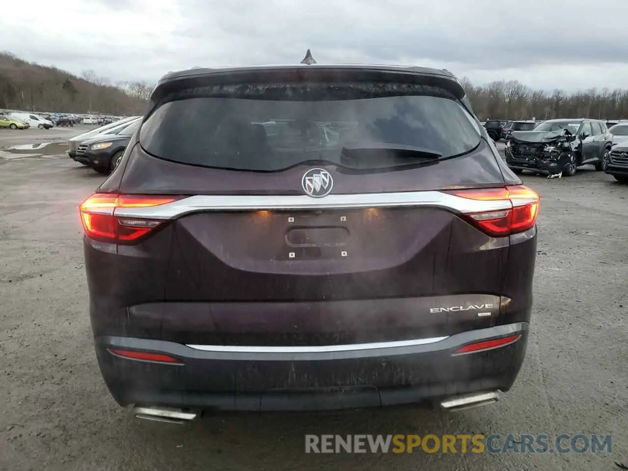6 fotografías del automóvil dañado 5GAEVAKW8KJ142416 BUICK ENCLAVE 2019