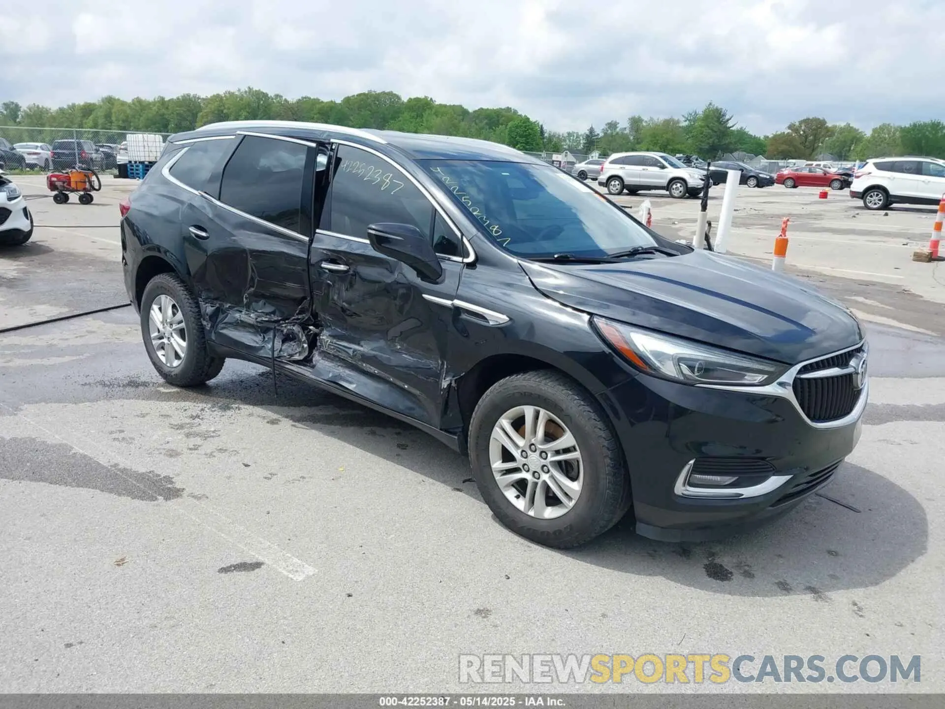 1 fotografías del automóvil dañado 5GAEVBKW3KJ301350 BUICK ENCLAVE 2019