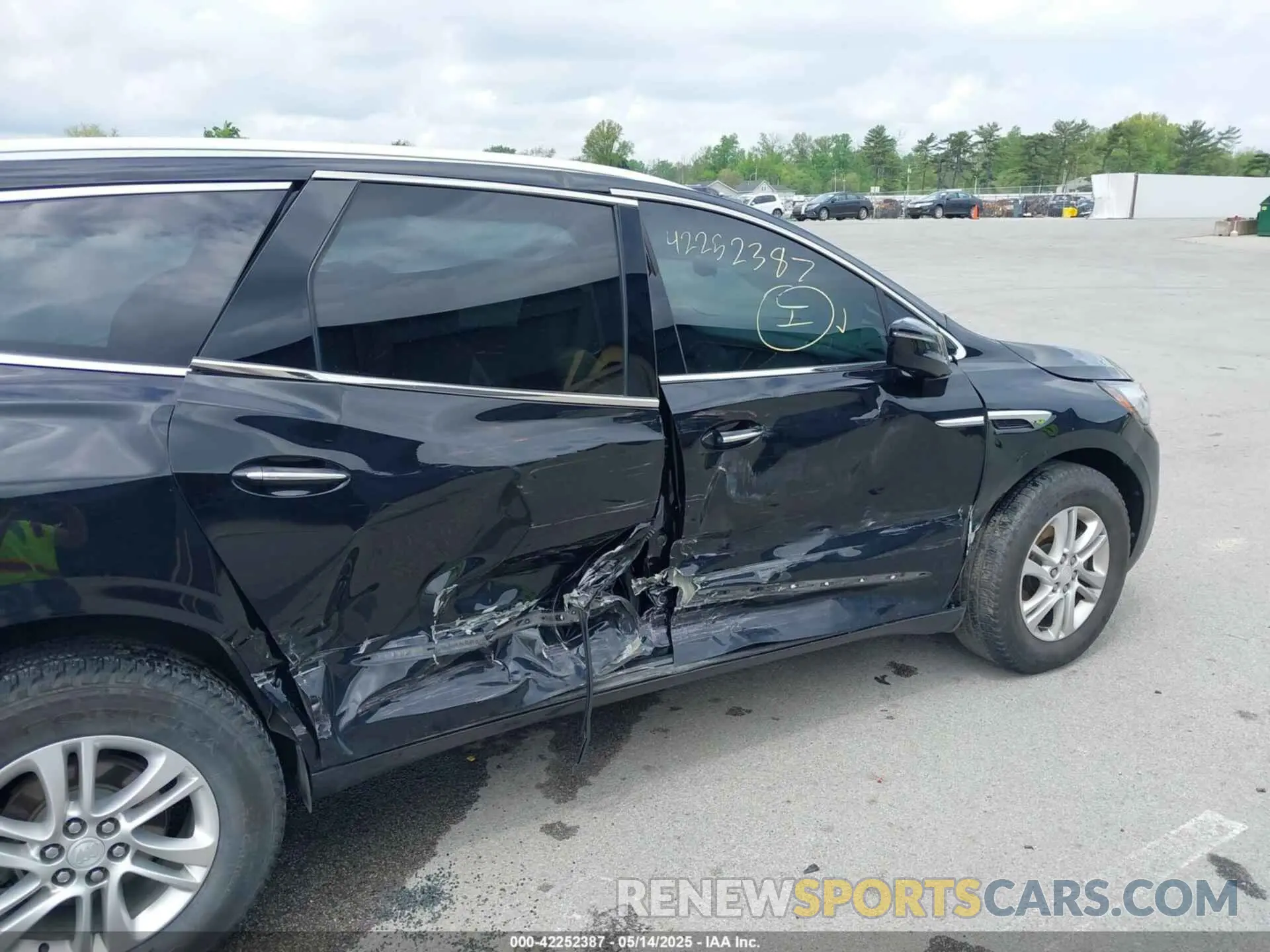 6 fotografías del automóvil dañado 5GAEVBKW3KJ301350 BUICK ENCLAVE 2019