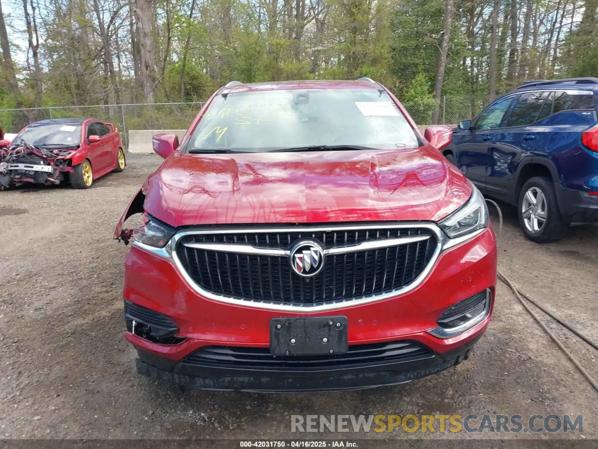 12 fotografías del automóvil dañado 5GAEVBKW6KJ298573 BUICK ENCLAVE 2019