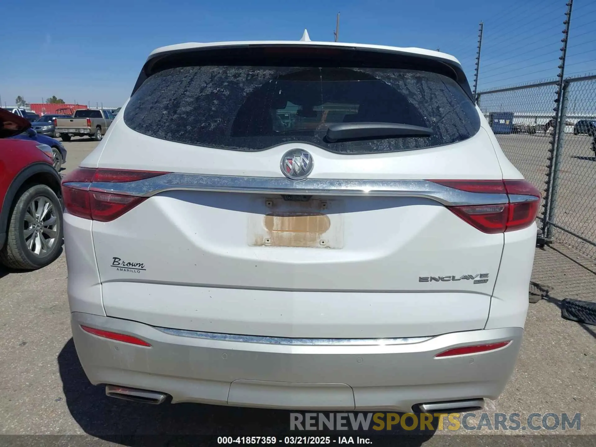 16 fotografías del automóvil dañado 5GAEVCKW2KJ317321 BUICK ENCLAVE 2019