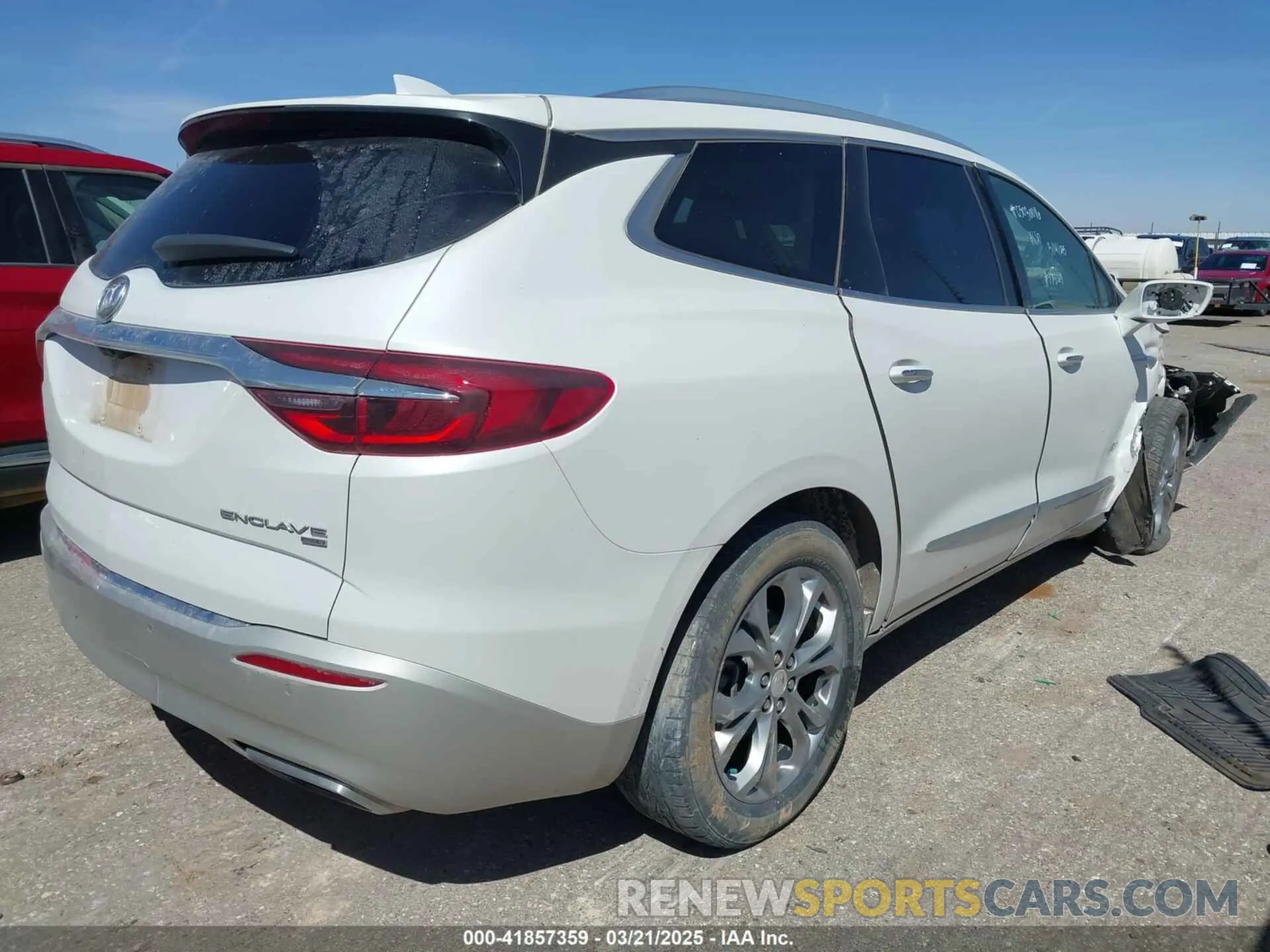 4 fotografías del automóvil dañado 5GAEVCKW2KJ317321 BUICK ENCLAVE 2019