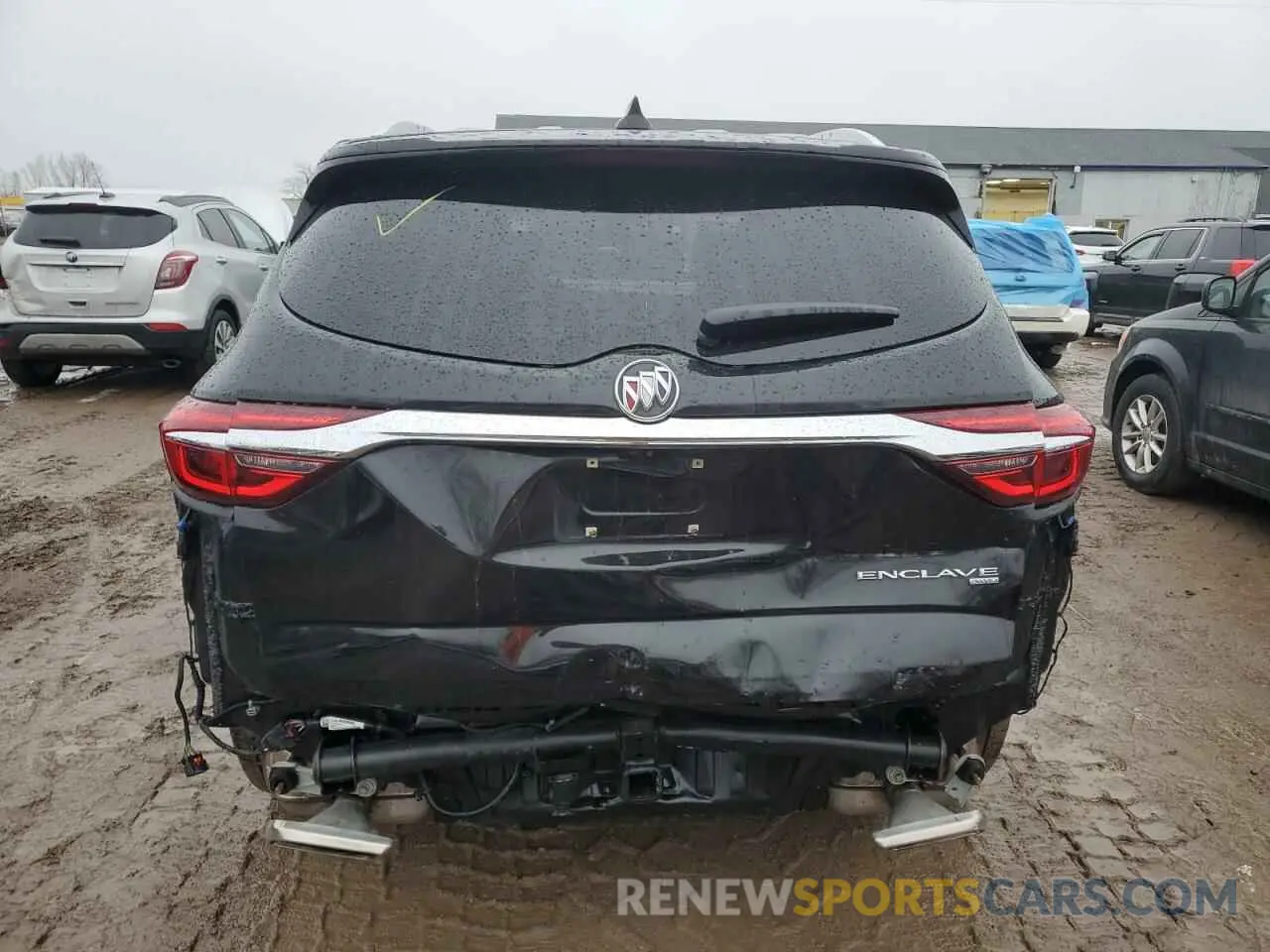 6 fotografías del automóvil dañado 5GAEVCKW5KJ130607 BUICK ENCLAVE 2019