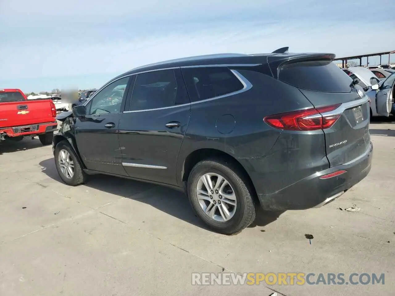 2 fotografías del automóvil dañado 5GAERBKW0LJ101869 BUICK ENCLAVE 2020