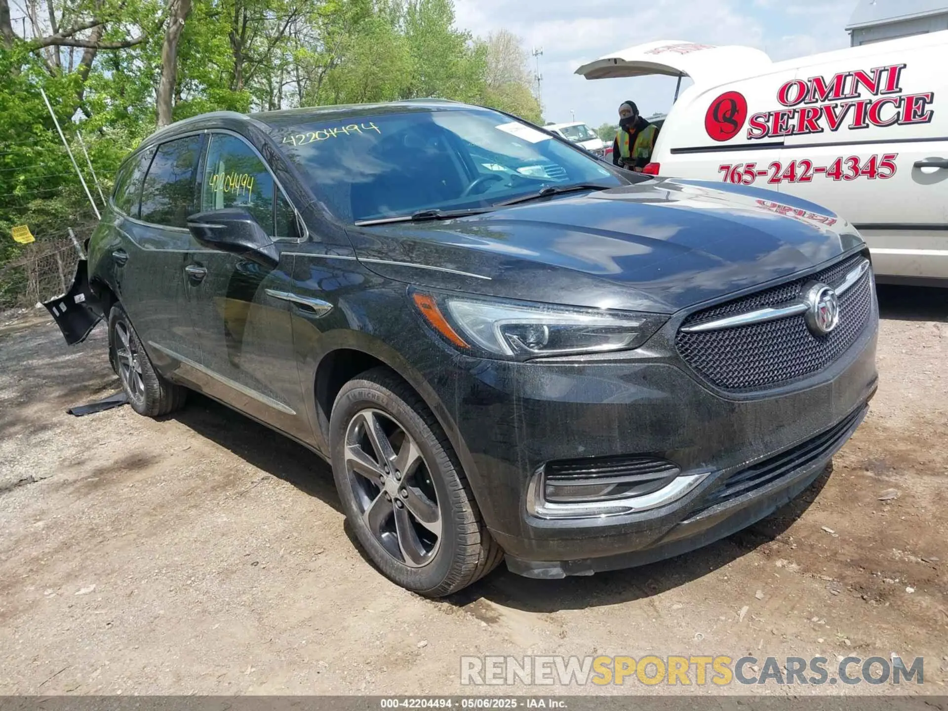1 fotografías del automóvil dañado 5GAERBKW0LJ132281 BUICK ENCLAVE 2020