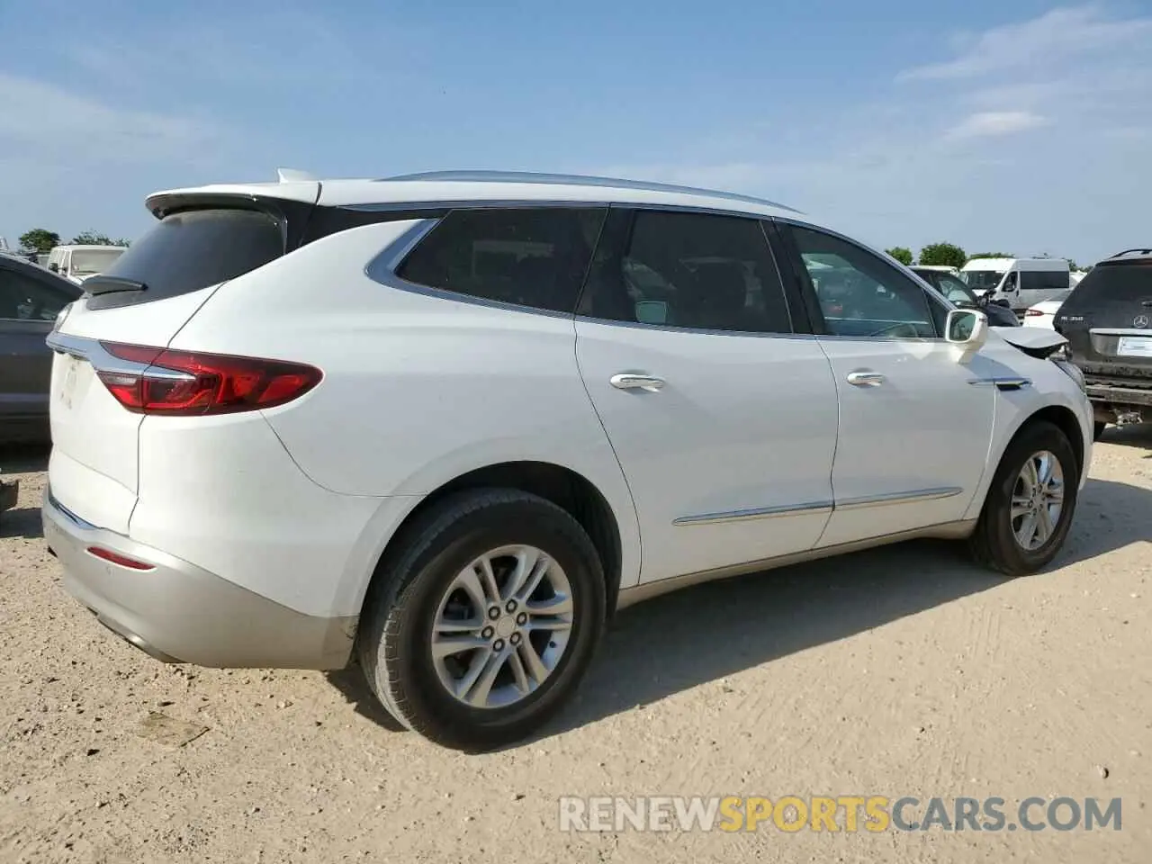 3 fotografías del automóvil dañado 5GAERBKW1LJ107907 BUICK ENCLAVE 2020