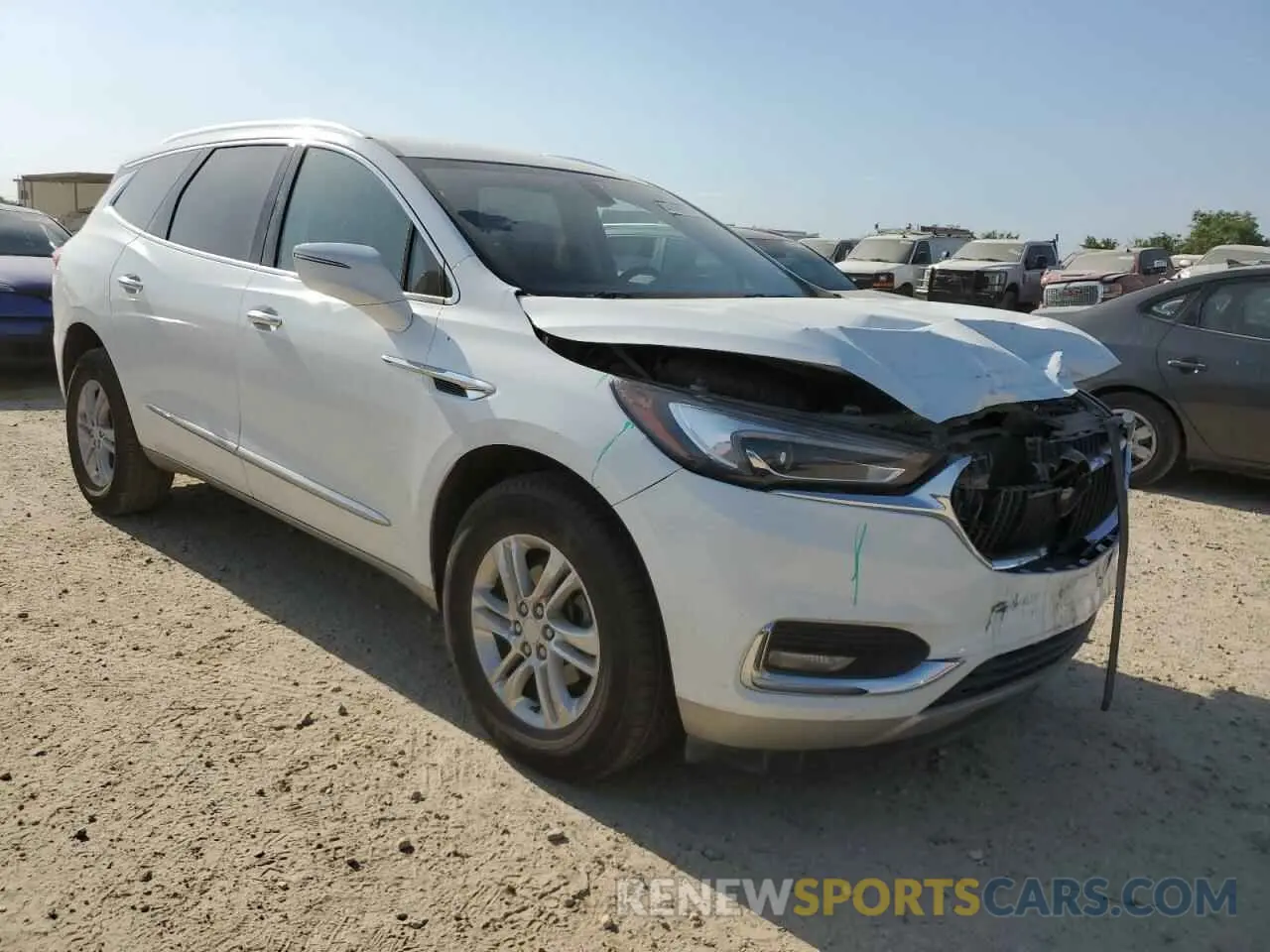 4 fotografías del automóvil dañado 5GAERBKW1LJ107907 BUICK ENCLAVE 2020