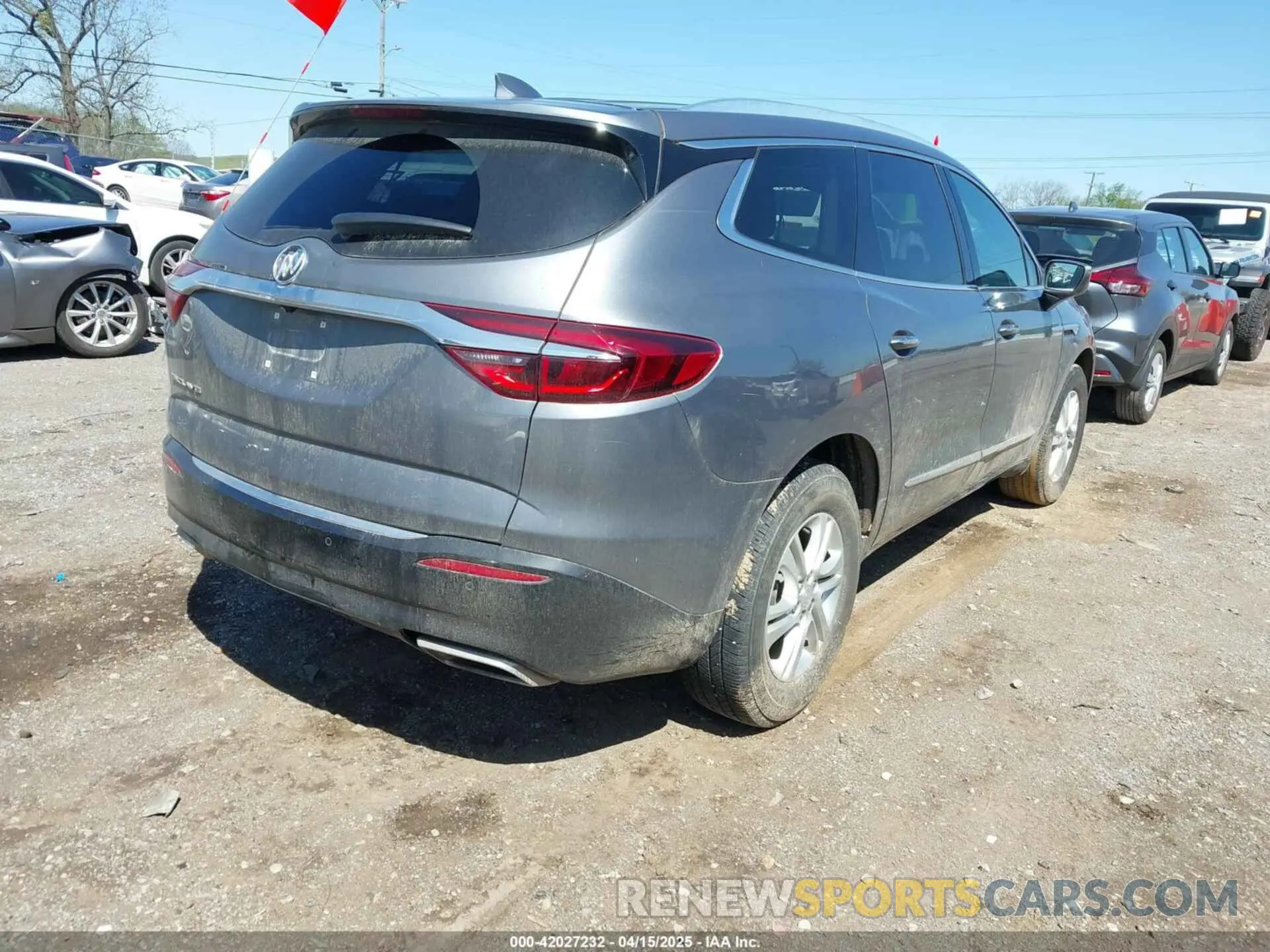 4 fotografías del automóvil dañado 5GAERBKW1LJ216609 BUICK ENCLAVE 2020