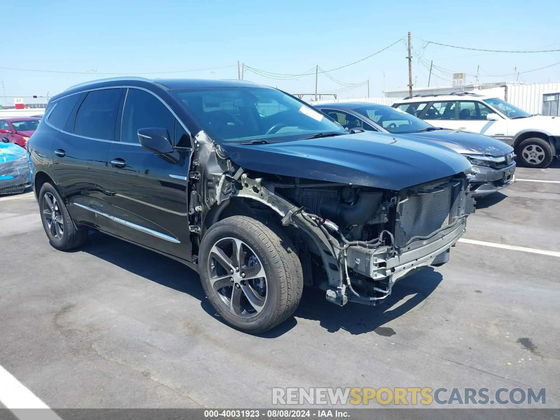 1 fotografías del automóvil dañado 5GAERBKW2LJ313804 BUICK ENCLAVE 2020