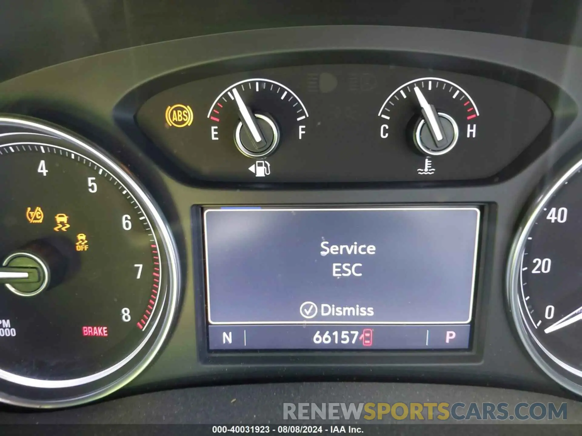16 fotografías del automóvil dañado 5GAERBKW2LJ313804 BUICK ENCLAVE 2020