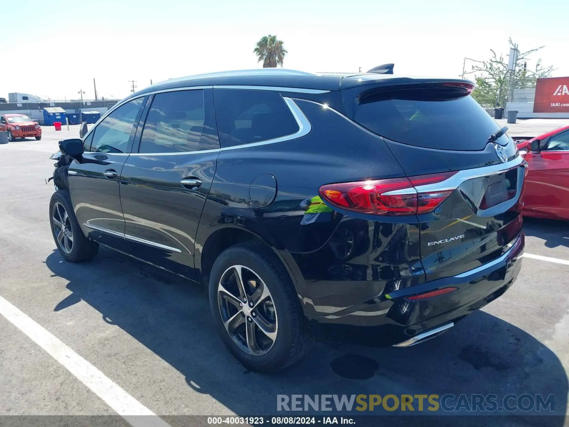 3 fotografías del automóvil dañado 5GAERBKW2LJ313804 BUICK ENCLAVE 2020