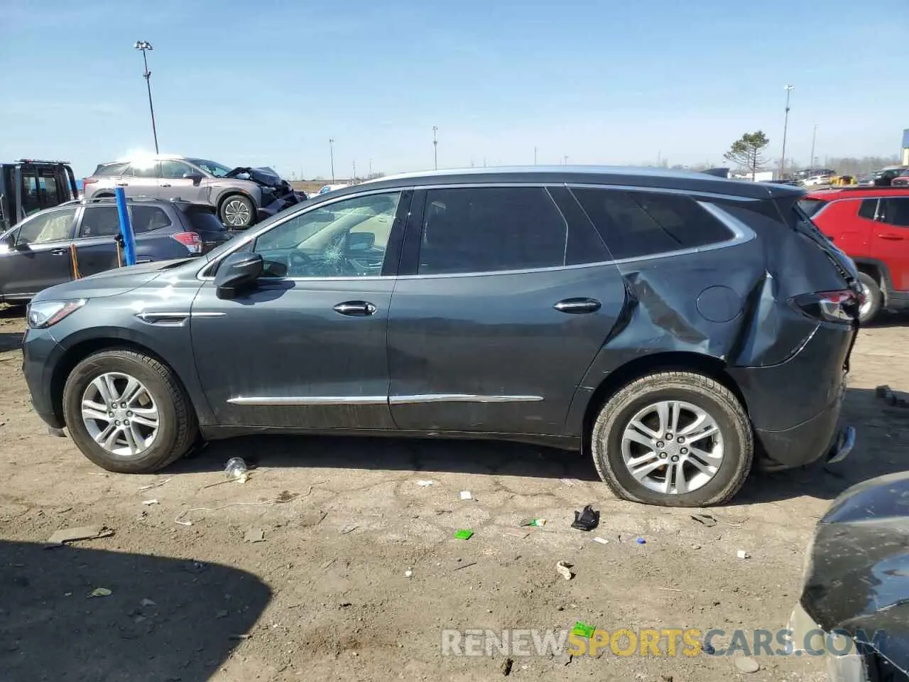 2 fotografías del automóvil dañado 5GAERBKW3LJ139046 BUICK ENCLAVE 2020