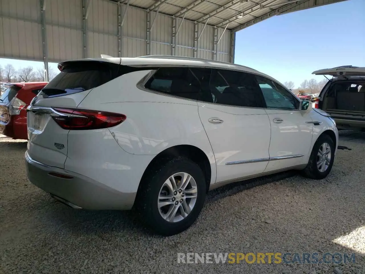 3 fotografías del automóvil dañado 5GAERBKW3LJ215168 BUICK ENCLAVE 2020